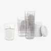 10 Pots De Conservation 200 Ml SUAVINEX Blanc - Suavinex -Produits Pour Bébés Magasin 10 pots de conservation 200 ml suavinex