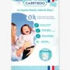 46 Couches Dermo-sensitives T4+ (9-20 Kg) CARRYBOO Blanc - Carryboo -Produits Pour Bébés Magasin 46 couches dermo sensitives t4 9 20 kg carryboo