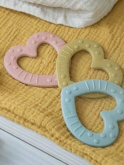 Produits Pour Bébés Magasin -Produits Pour Bébés Magasin anneau de dentition baby bitie heart bibs 1