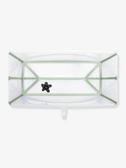 Baignoire Flexi Bath XL STOKKE Transparent/vert - Stokke -Produits Pour Bébés Magasin baignoire flexi bath xl stokke 4