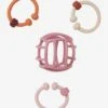 Balle Et Anneaux De Dentition En Silicone Multicolor - Vertbaudet -Produits Pour Bébés Magasin balle et anneaux de dentition en silicone