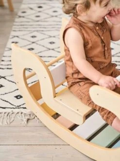 Bascule D'intérieur En Bois FSC® Multicolore - Vertbaudet -Produits Pour Bébés Magasin bascule dinterieur en bois fsc 4
