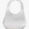 Bavoir Avec Récupérateur En Silicone Blanc Terrazzo - Vertbaudet -Produits Pour Bébés Magasin bavoir avec recuperateur en silicone
