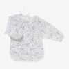 Bavoir Tablier Manches Longues Imprimé Végétal - Vertbaudet -Produits Pour Bébés Magasin bavoir tablier manches longues