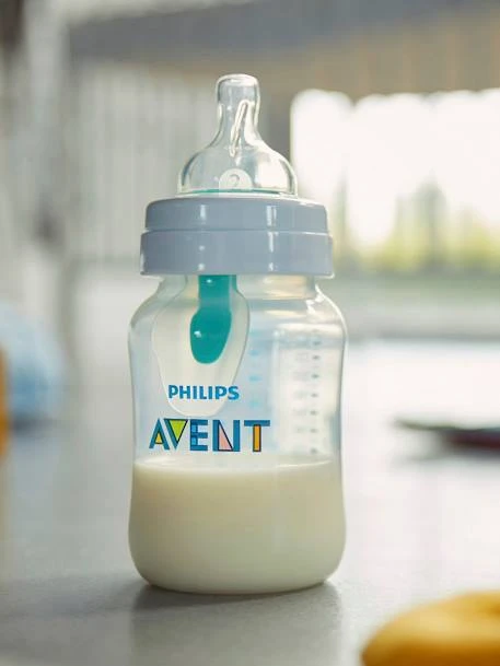 Biberon 260 Ml Philips AVENT Anti-colic Avec Valve AirFree Transparent - Philips Avent 4 Biberon 260 Ml Philips AVENT Anti-colic Avec Valve AirFree Transparent - Philips Avent – Image 2
