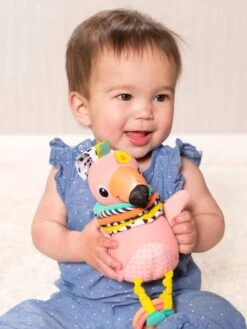 Boîte à Musique Flamand Rose INFANTINO Rose - Infantino 7 Boîte à Musique Flamand Rose INFANTINO Rose - Infantino -Produits Pour Bébés Magasin boite a musique flamand rose infantino 2