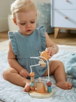 Boulier Les Amis De La Forêt En Bois FSC® Beige - Vertbaudet -Produits Pour Bébés Magasin boulier les amis de la foret en bois fsc 4