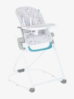 Chaise Haute Compacte BADABULLE Gris/chevrons - Badabulle -Produits Pour Bébés Magasin chaise haute compacte badabulle 4