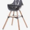 Chaise Haute Evolu 2 CHILDHOME + Coussin Néoprène Anthracite/gris - Childhome -Produits Pour Bébés Magasin chaise haute evolu 2 childhome coussin neoprene