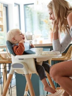 Chaise Haute évolutive 2 Hauteurs Vertbaudet High & Low Bleu - Vertbaudet -Produits Pour Bébés Magasin chaise haute evolutive 2 hauteurs vertbaudet high low 2