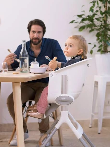 Chaise Haute évolutive BEABA Up & Down Gris - Beaba 4 Chaise Haute évolutive BEABA Up & Down Gris - Beaba – Image 2