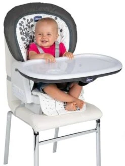 Chaise Haute évolutive CHICCO Polly Progres5 Gris - Chicco -Produits Pour Bébés Magasin chaise haute evolutive chicco polly progres5 4