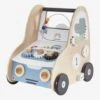 Chariot De Marche Avec Freins EN VOITURE SIMON En Bois FSC® Multicolore - Vertbaudet -Produits Pour Bébés Magasin chariot de marche avec freins en voiture simon en bois fsc