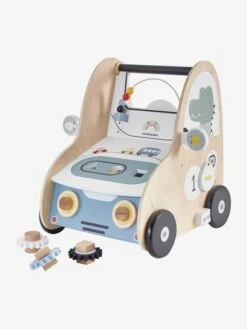 Chariot De Marche Avec Freins EN VOITURE SIMON En Bois FSC® Multicolore - Vertbaudet -Produits Pour Bébés Magasin chariot de marche avec freins en voiture simon en bois fsc 2