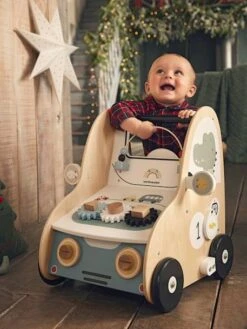 Chariot De Marche Avec Freins EN VOITURE SIMON En Bois FSC® Multicolore - Vertbaudet -Produits Pour Bébés Magasin chariot de marche avec freins en voiture simon en bois fsc 5