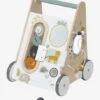 Chariot De Marche Avec Freins HANOÏ En Bois FSC® Multicolore - Vertbaudet -Produits Pour Bébés Magasin chariot de marche avec freins hanoi en bois fsc