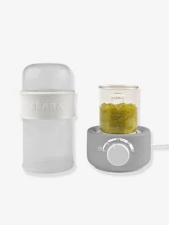 Chauffe-biberon Et Stérilisateur BEABA Baby Milk Second Gris/blanc - Beaba -Produits Pour Bébés Magasin chauffe biberon et sterilisateur beaba baby milk second 5