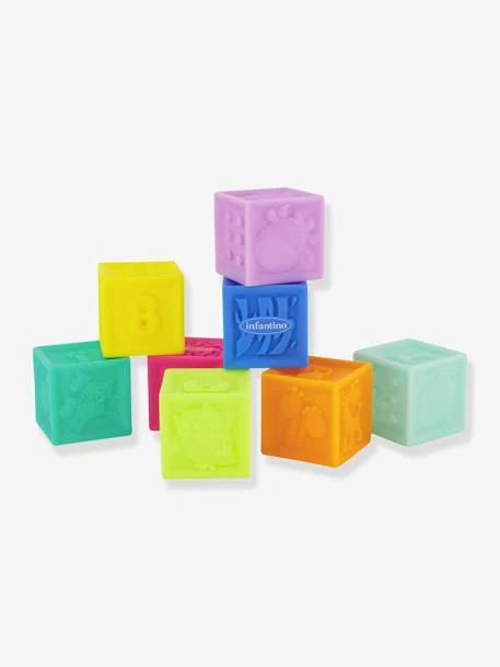 Coffret 20 Pièces Sensorielles - INFANTINO Multicolor - Infantino 6 Coffret 20 Pièces Sensorielles - INFANTINO Multicolor - Infantino – Image 4