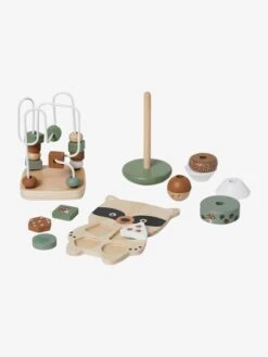 Produits populaires -Produits Pour Bébés Magasin coffret 3 jeux deveil green forest en bois fsc 1