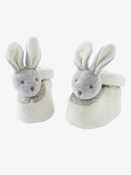 Coffret Chaussons Lapinou. Beige - Vertbaudet 4 Coffret Chaussons Lapinou. Beige - Vertbaudet – Image 2