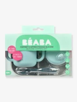 Coffret D’apprentissage 3 Pièces BEABA En Silicone Rose - Beaba -Produits Pour Bébés Magasin coffret dapprentissage 3 pieces beaba en silicone 5
