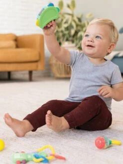 Coffret Musical Multi-texturé - INFANTINO Multicolor - Infantino -Produits Pour Bébés Magasin coffret musical multi texture infantino 1