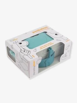 Coffret Premier Repas 3 Pièces DONE BY DEER Peekaboo Deer Friends En Silicone Bleu - Done By Deer -Produits Pour Bébés Magasin coffret premier repas 3 pieces done by deer peekaboo deer friends en silicone 3