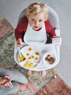 Coffret Repas En Silicone Set Baby Blue - Vertbaudet -Produits Pour Bébés Magasin coffret repas en silicone 4