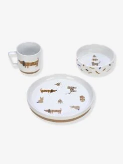 Coffret Repas LÄSSIG En Porcelaine Tiny Farmer Mouton & Oie - Lassig -Produits Pour Bébés Magasin coffret repas lassig en porcelaine 1