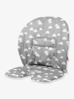 Coussin D’assise Pour Chaise Haute Steps STOKKE Gris/nuages - Stokke -Produits Pour Bébés Magasin coussin dassise pour chaise haute steps stokke 2