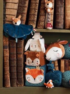 Cubes En Tissu Forêt Enchantée Vert - Vertbaudet -Produits Pour Bébés Magasin cubes en tissu foret enchantee 2