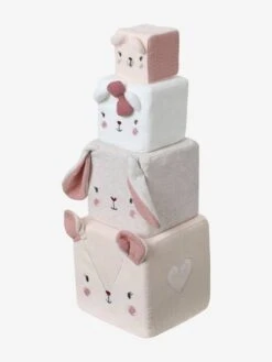 Cubes En Tissu GRENIER Beige - Vertbaudet -Produits Pour Bébés Magasin cubes en tissu grenier 2