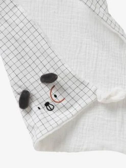 Doudou Carré MES PETITS JOUETS Multicolore - Vertbaudet -Produits Pour Bébés Magasin doudou carre mes petits jouets 3