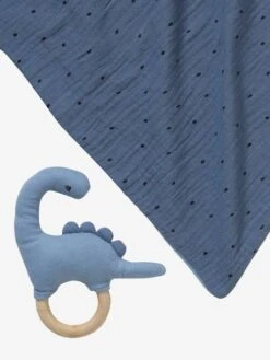 Doudou En Gaze De Coton + Hochet En Bois PETIT DINO Multicolore - Vertbaudet 13 Doudou En Gaze De Coton + Hochet En Bois PETIT DINO Multicolore - Vertbaudet -Produits Pour Bébés Magasin doudou en gaze de coton hochet en bois petit dino 5