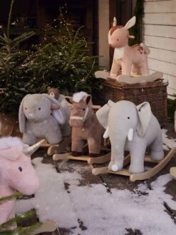 Faon à Bascule En Bois FSC® Multicolore - Vertbaudet -Produits Pour Bébés Magasin faon a bascule en bois fsc 2