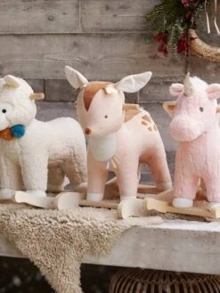 Faon à Bascule En Bois FSC® Multicolore - Vertbaudet -Produits Pour Bébés Magasin faon a bascule en bois fsc 3