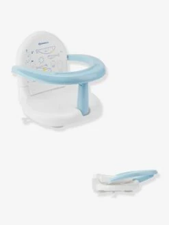Fauteuil De Bain Pliable BADABULLE Raton Bleu Blanc - Badabulle -Produits Pour Bébés Magasin fauteuil de bain pliable badabulle raton 2