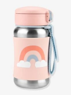 Gourde Acier Avec Paille SKIP HOP Whimz Rose/arc En Ciel - Skip Hop -Produits Pour Bébés Magasin gourde acier avec paille skip hop whimz 3