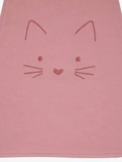 Grand Bavoir Brodé Animaux Rose Poudré/chat - Vertbaudet 7 Grand Bavoir Brodé Animaux Rose Poudré/chat - Vertbaudet -Produits Pour Bébés Magasin grand bavoir brode animaux 2
