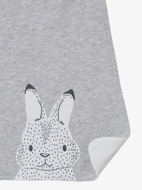 Grand Bavoir Enfant Gris Chiné - Vertbaudet 6 Grand Bavoir Enfant Gris Chiné - Vertbaudet – Image 4