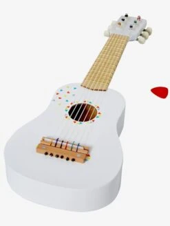 Guitare En Bois FSC® Blanc - Vertbaudet -Produits Pour Bébés Magasin guitare en bois fsc 2