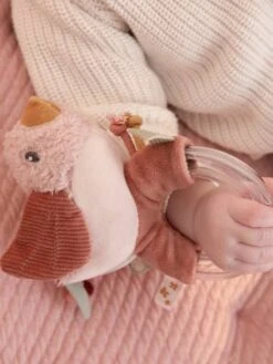 Hochet Oiseau Flowers - LITTLE DUTCH Rose Pâle - Little Dutch -Produits Pour Bébés Magasin hochet oiseau flowers little dutch 1