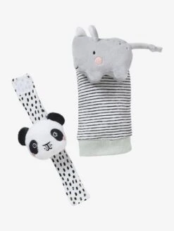 Hochets Mains Et Pieds TANZANIE Multicolore - Vertbaudet -Produits Pour Bébés Magasin hochets mains et pieds tanzanie 2