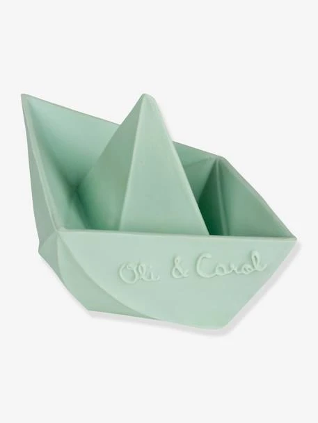 Jouet De Bain Bateau Origami - OLI & CAROL Menthe - Oli Et Carol 4 Jouet De Bain Bateau Origami - OLI & CAROL Menthe - Oli Et Carol – Image 2