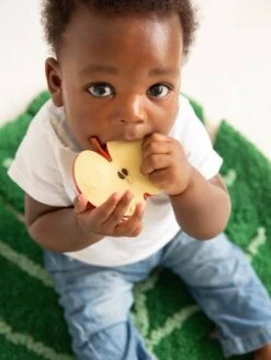 Jouet De Dentition Pépita La Pomme - OLI & CAROL Jaune - Oli Et Carol -Produits Pour Bébés Magasin jouet de dentition pepita la pomme oli carol 5