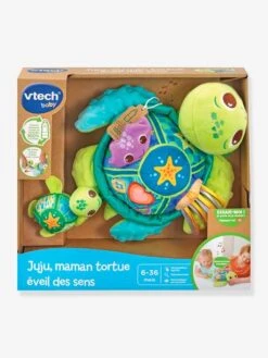Juju, Maman Tortue éveil Des Sens - VTECH Multicolore - Toutes Les Marques -Produits Pour Bébés Magasin juju maman tortue eveil des sens vtech 1