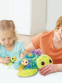 Juju, Maman Tortue éveil Des Sens - VTECH Multicolore - Toutes Les Marques -Produits Pour Bébés Magasin juju maman tortue eveil des sens vtech 2