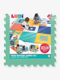 Jumbo Tapis Mousse LUDI Multicolore - Ludi -Produits Pour Bébés Magasin jumbo tapis mousse ludi 4