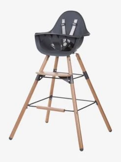 Kit De Pieds Longs Pour Chaise Haute Evolu + Repose-pieds CHILDHOME Naturel Anthracite - Childhome -Produits Pour Bébés Magasin kit de pieds longs pour chaise haute evolu repose pieds childhome 4