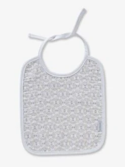 Les 3 Bavoirs à Liens En Gaze De Coton Blanc/gris - Vertbaudet -Produits Pour Bébés Magasin les 3 bavoirs a liens en gaze de coton 2